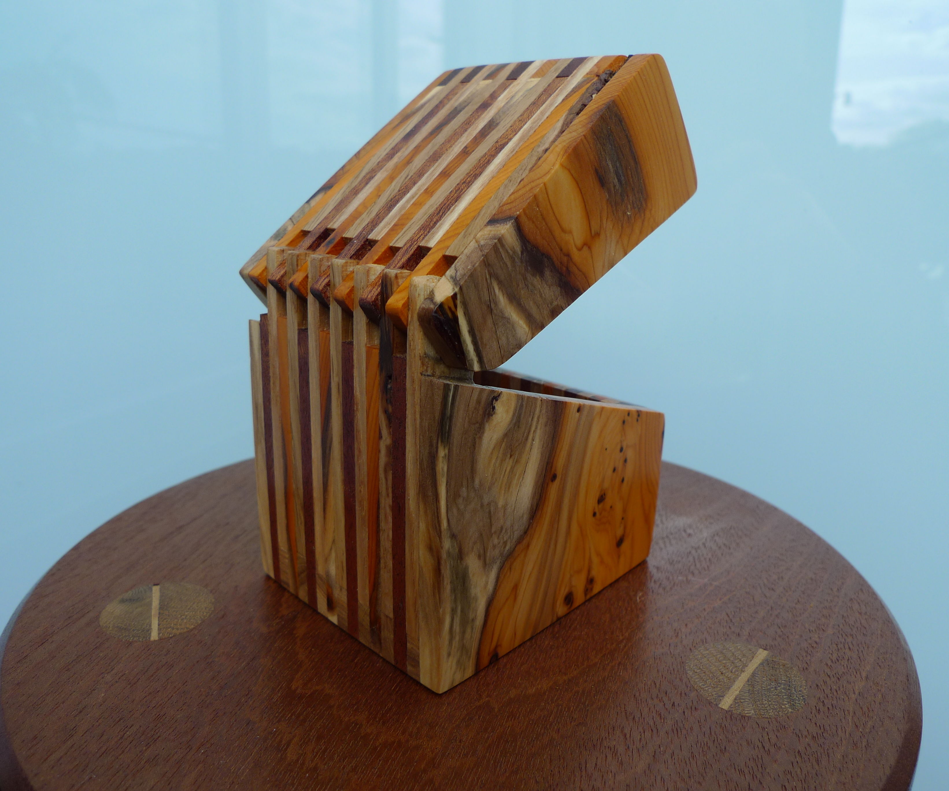 Scrap Wooden Hinged Box