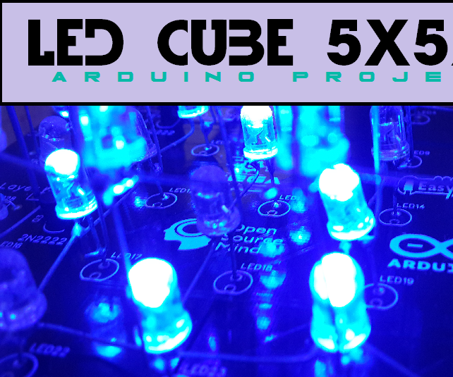 Arduino Led Cube 5x5x5