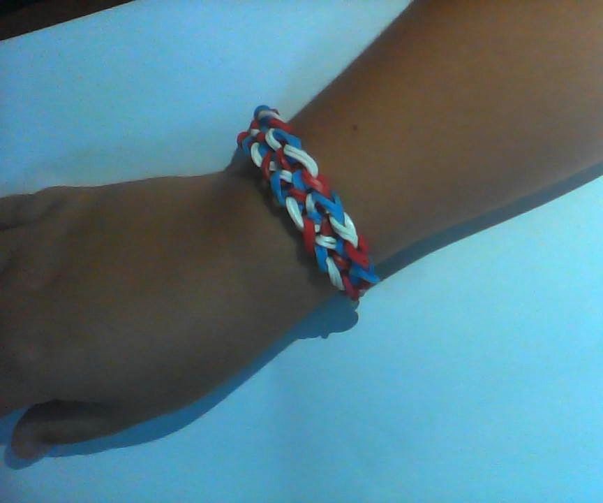 How to Make a Taffy Braid Rainbow Loom Bracelet 5 Steps Instructables