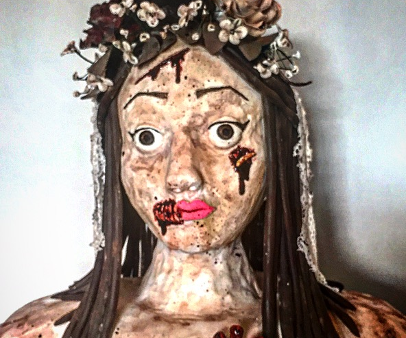 Zombie Bride Cake