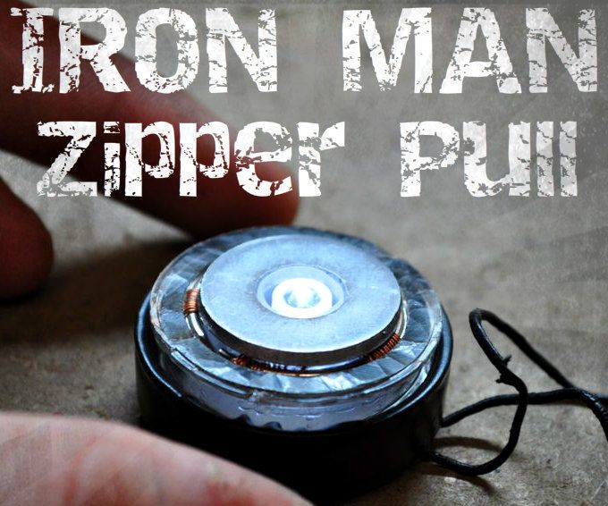 Iron Man Zipper Pull!!!