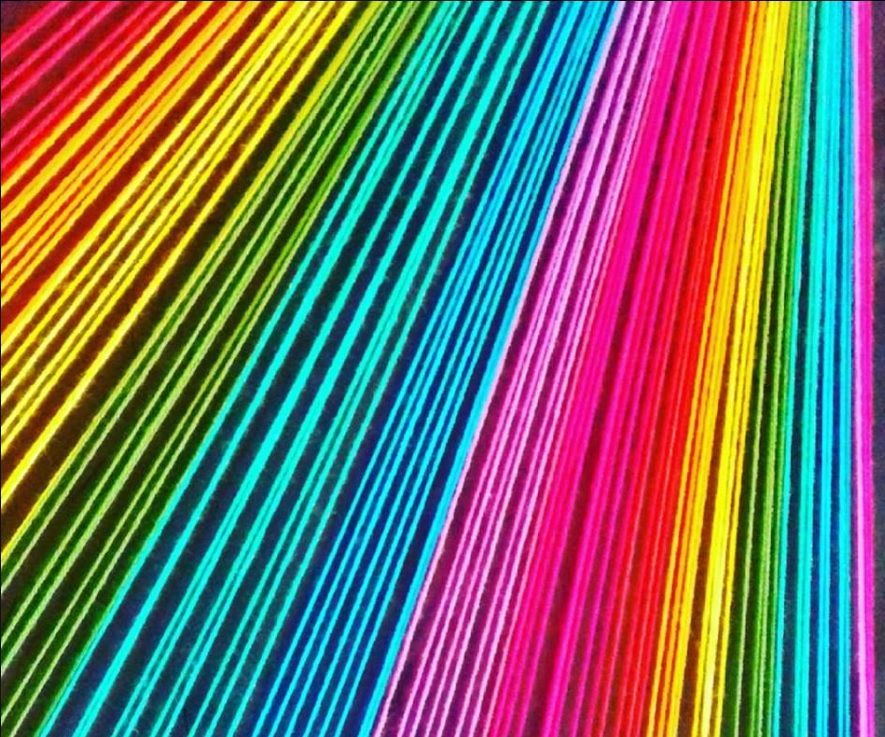 Stringart Rainbow Nest or Ceiling Decoration