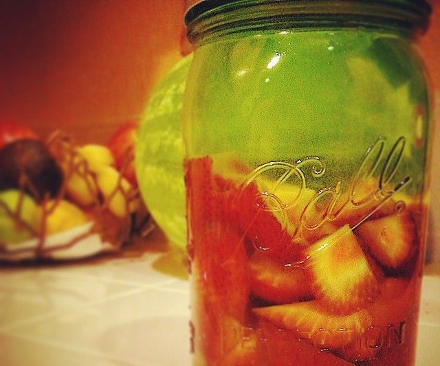 Strawberry-Basil Gin