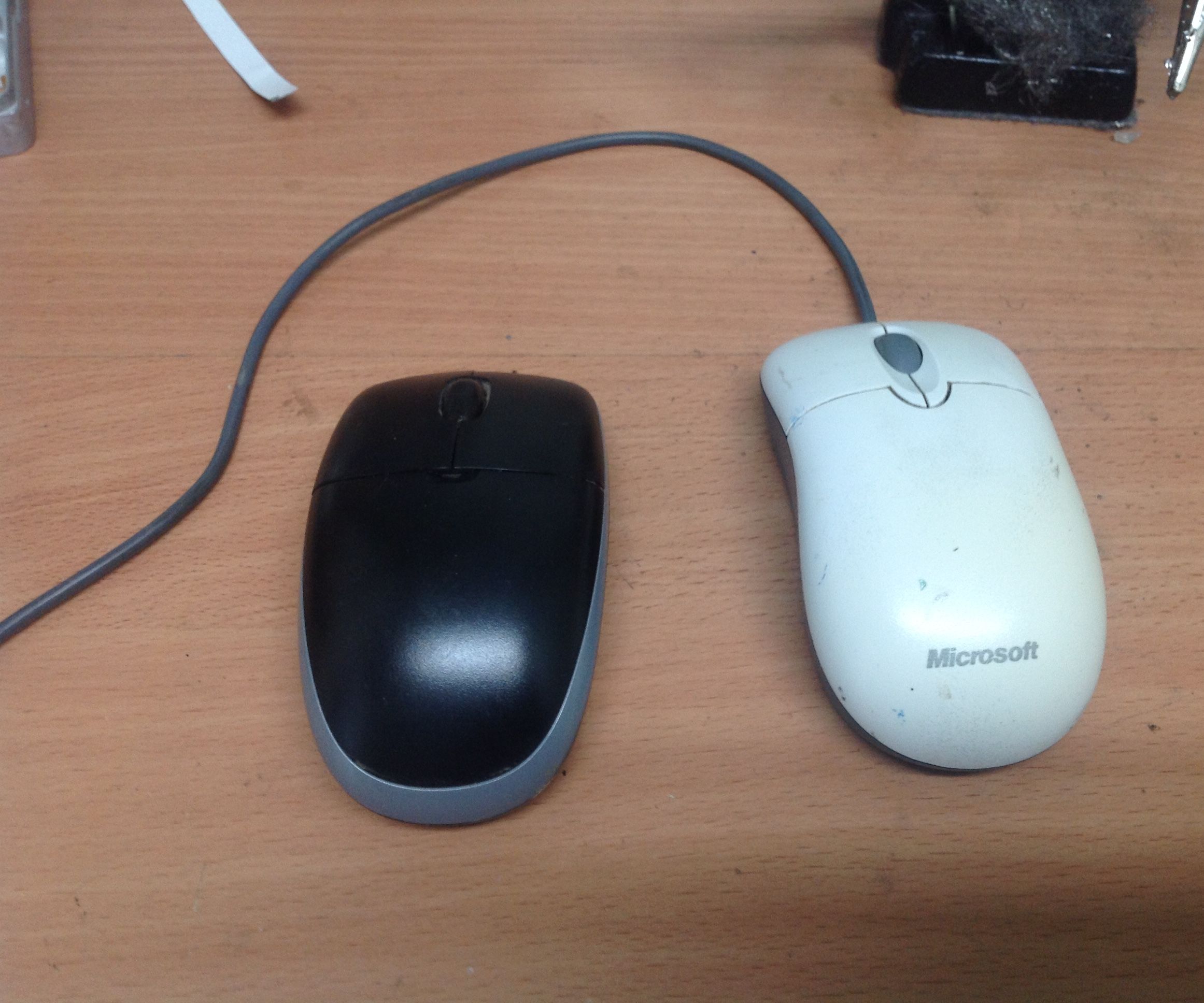 Computer Mouse Button Transplant