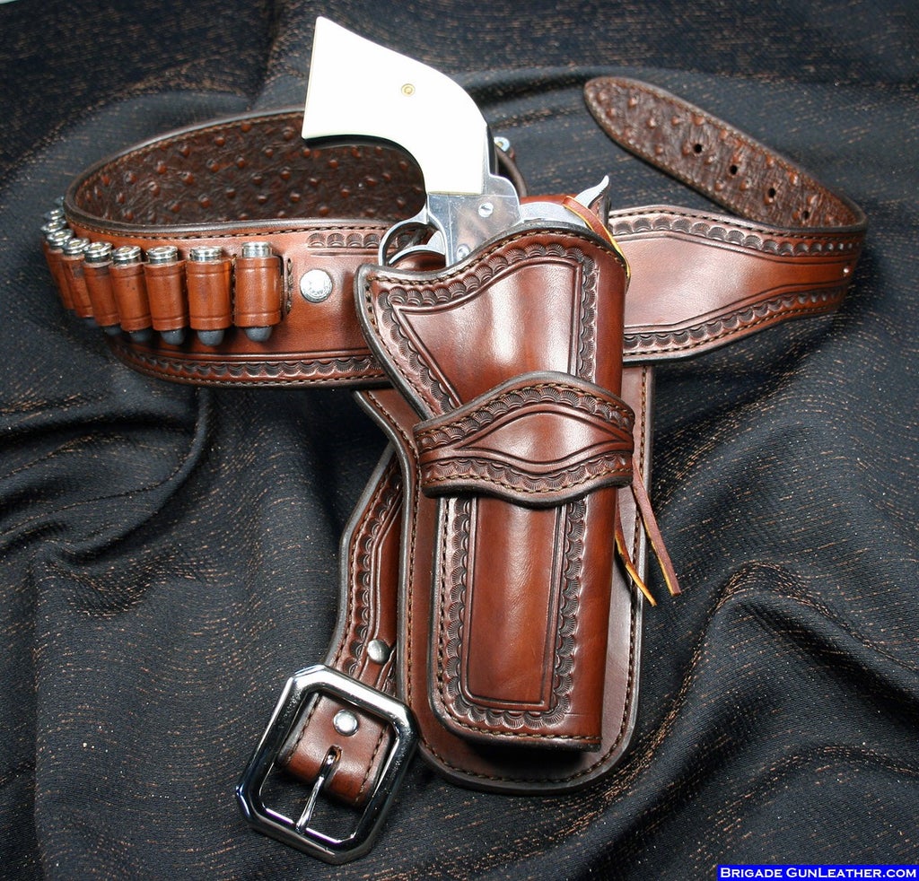 Cowboy / Western Style Leather Holster : 9 Steps (with Pictures) - Instructables cowboy-western-style-leather-holster-9-steps-with-pictures-instructables