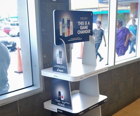 Japanese-Joinery Inspired Point of Purchase Shelving