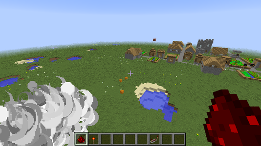 Minecraft Fully Auto Tnt Cannon