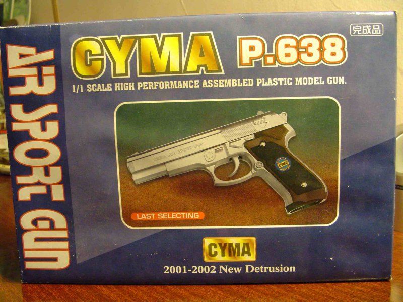 Airsoft Pistol Mod. CYMA P.638