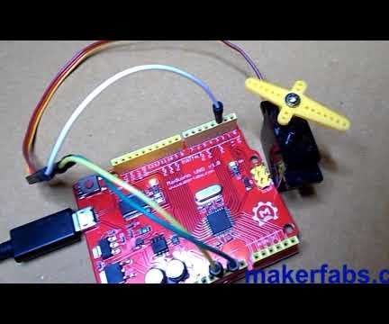 Connect Maduino UNO to Servo Motor