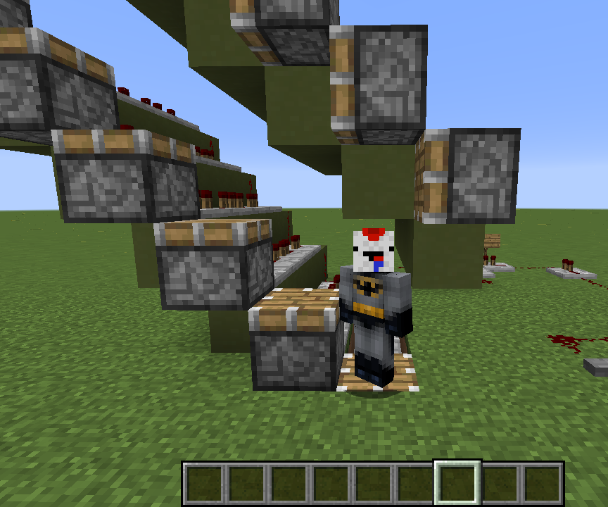 Minecraft: Simple Working Escalator Tutorial