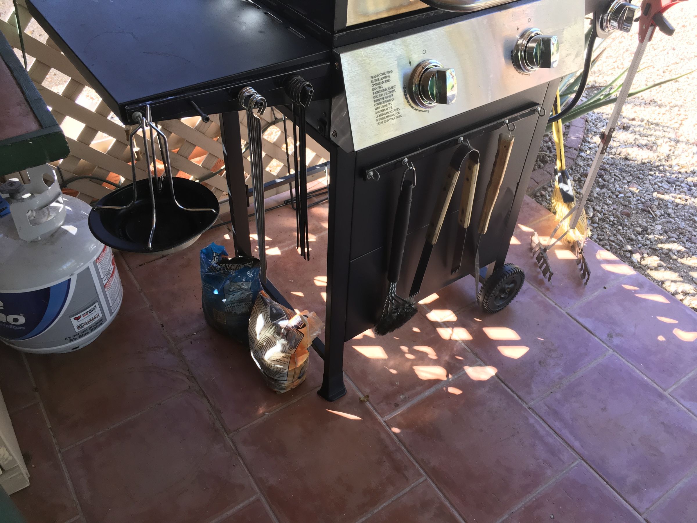 Build and Add a Custom Barbecue Tool Holder to Your Bbq Without
