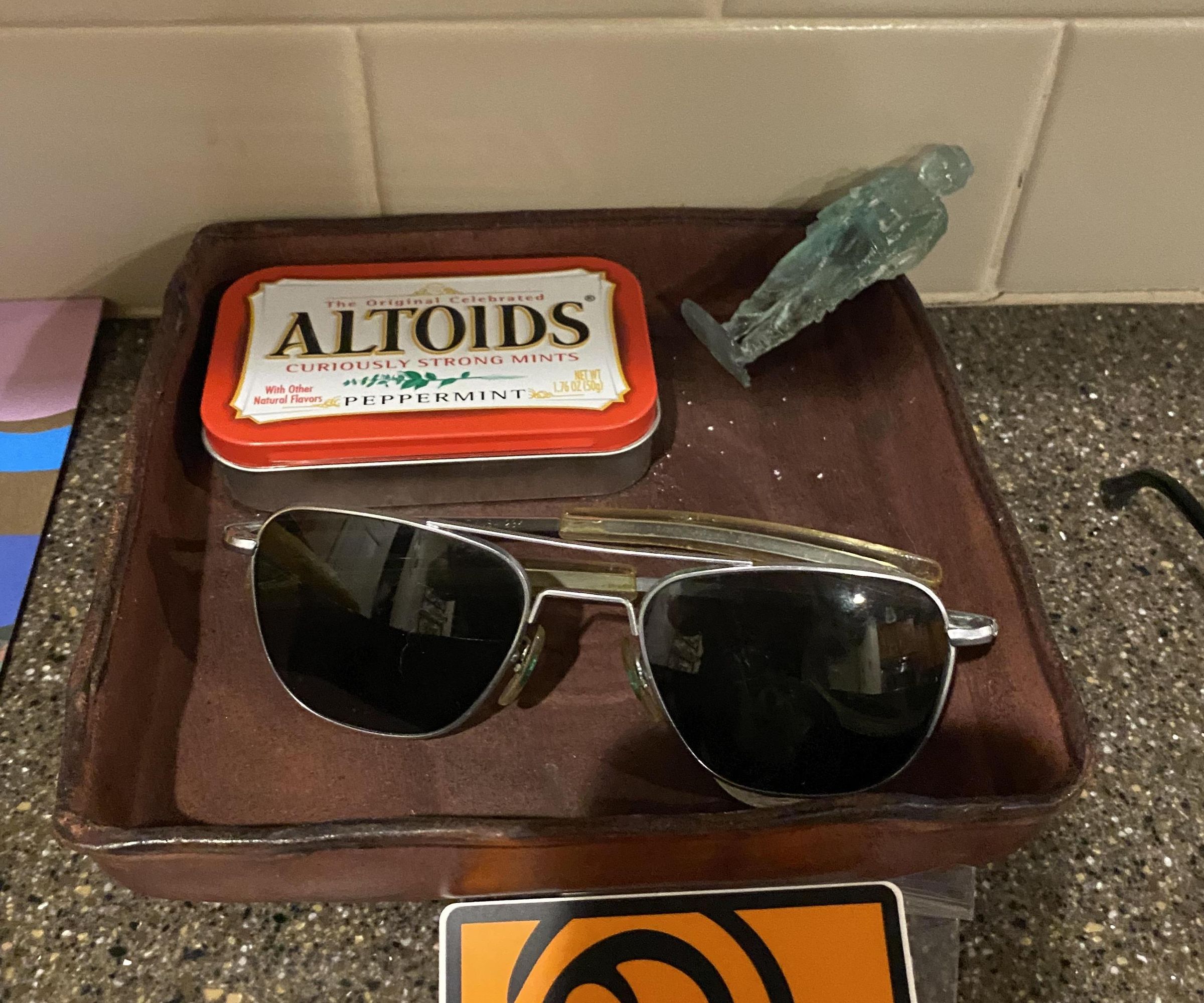 Leather Phone and Key Valet