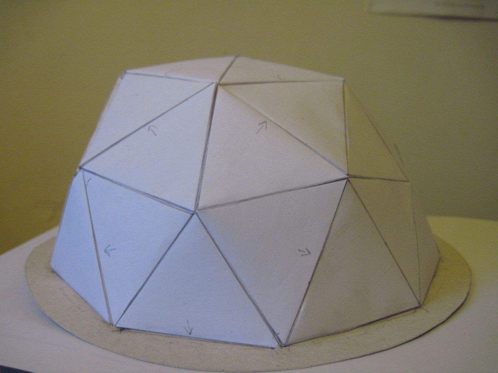 Geodesic Paper Dome