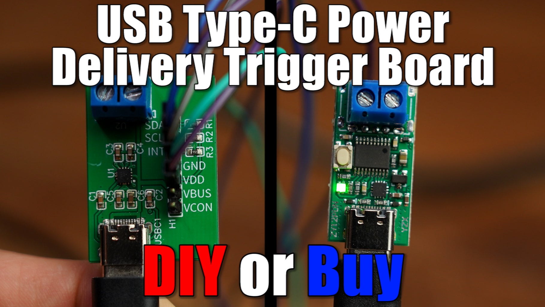 DIY USB Type-C Power Delivery Trigger Board : 5 Steps (with