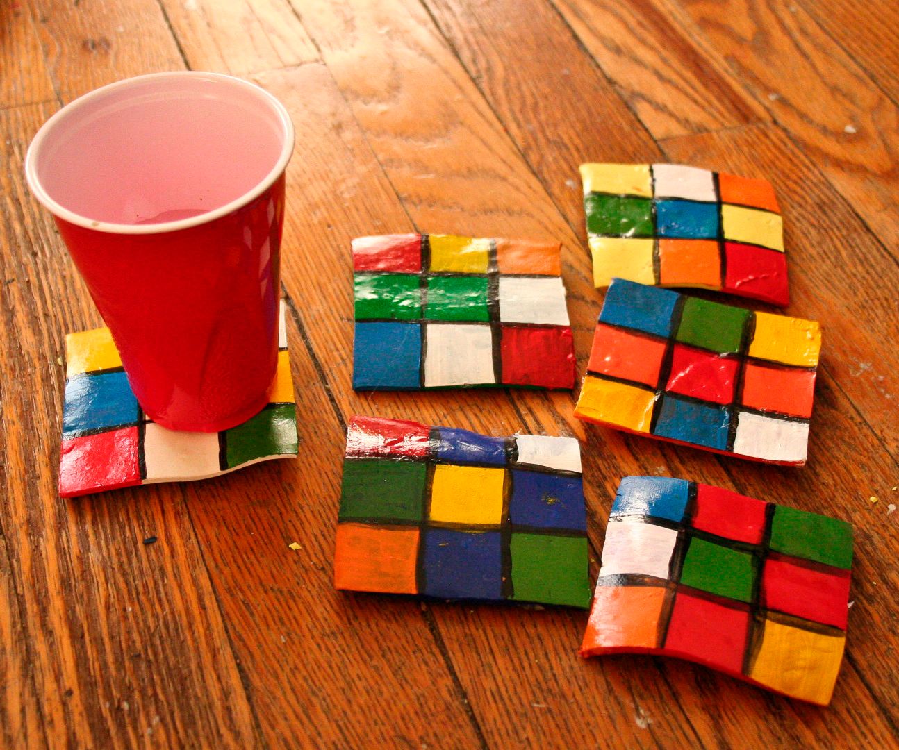 Rubix Coasters