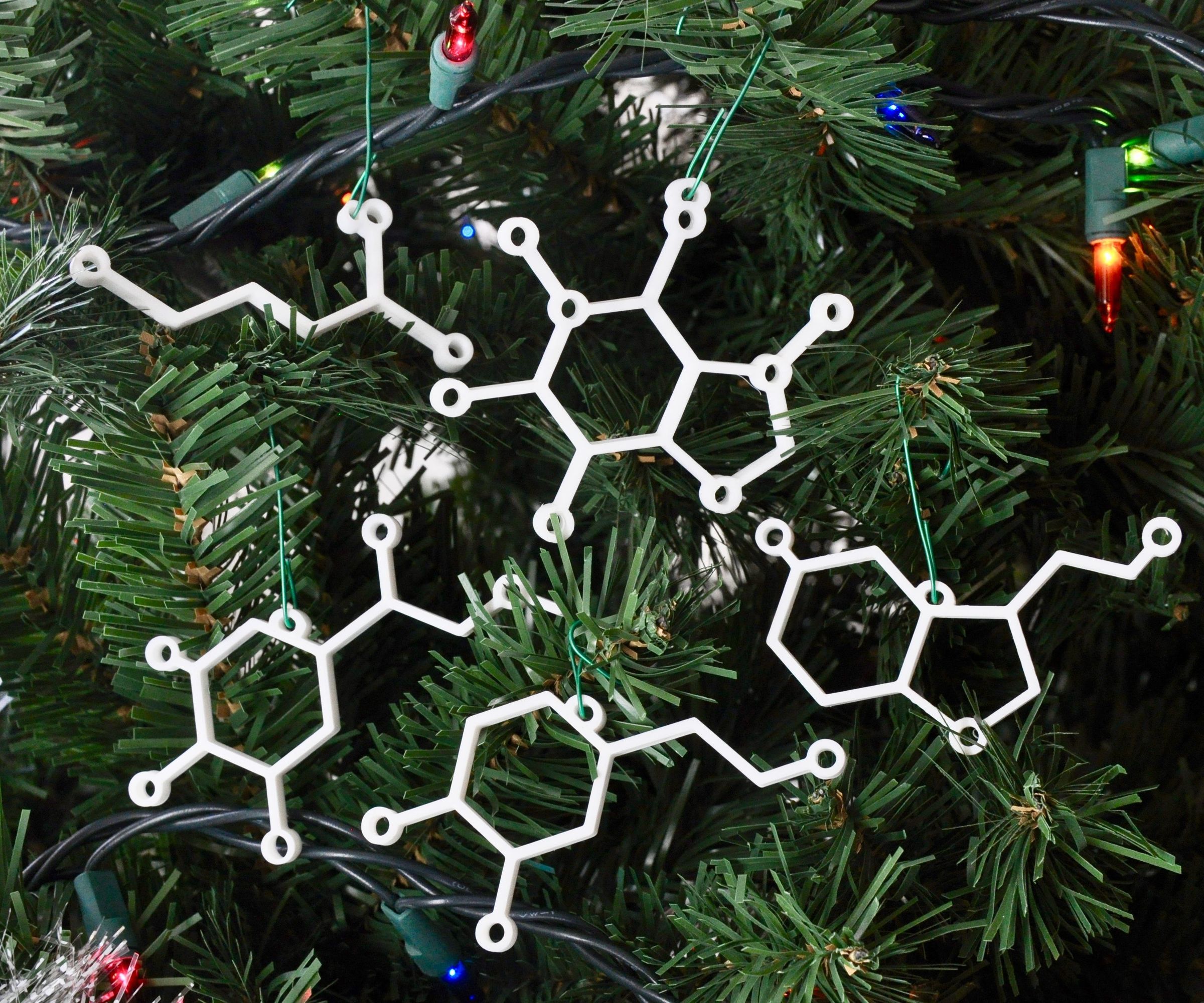 Molecule Ornaments
