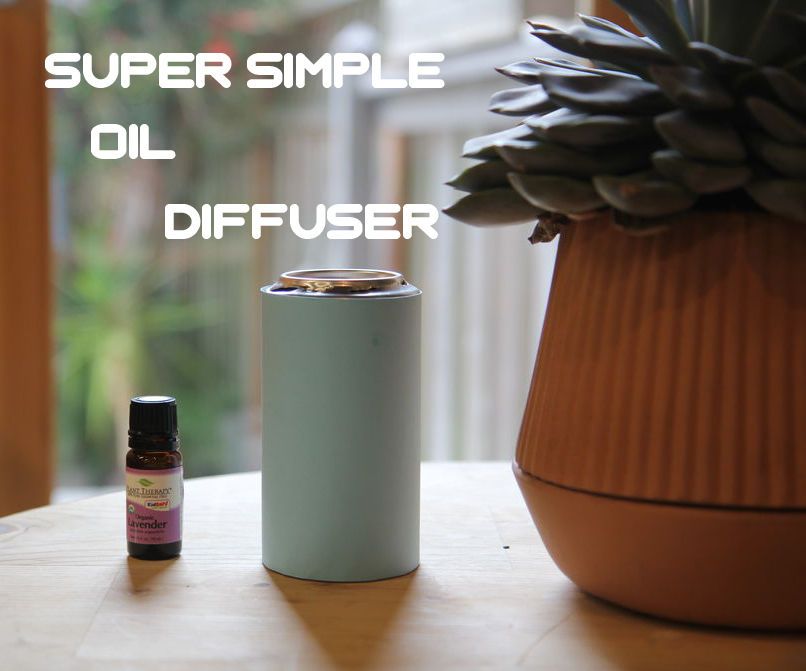 Super Simple Oil Diffuser (Out of a Can)