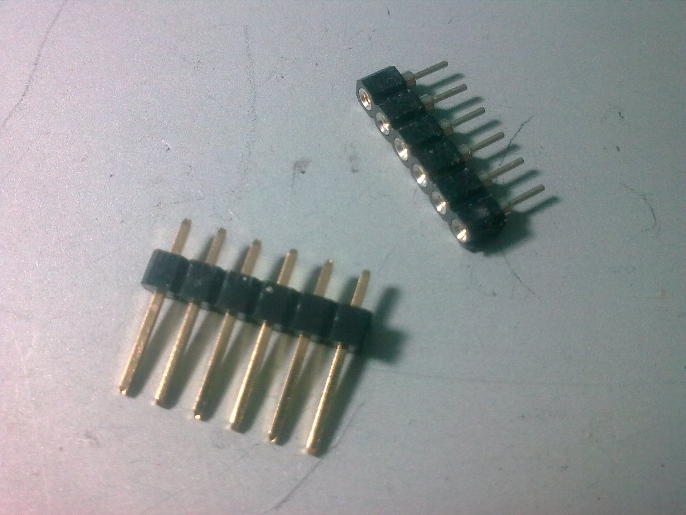 How to Make Stackable Pin Headers for Arduino on the Cheap : 4 Steps ...