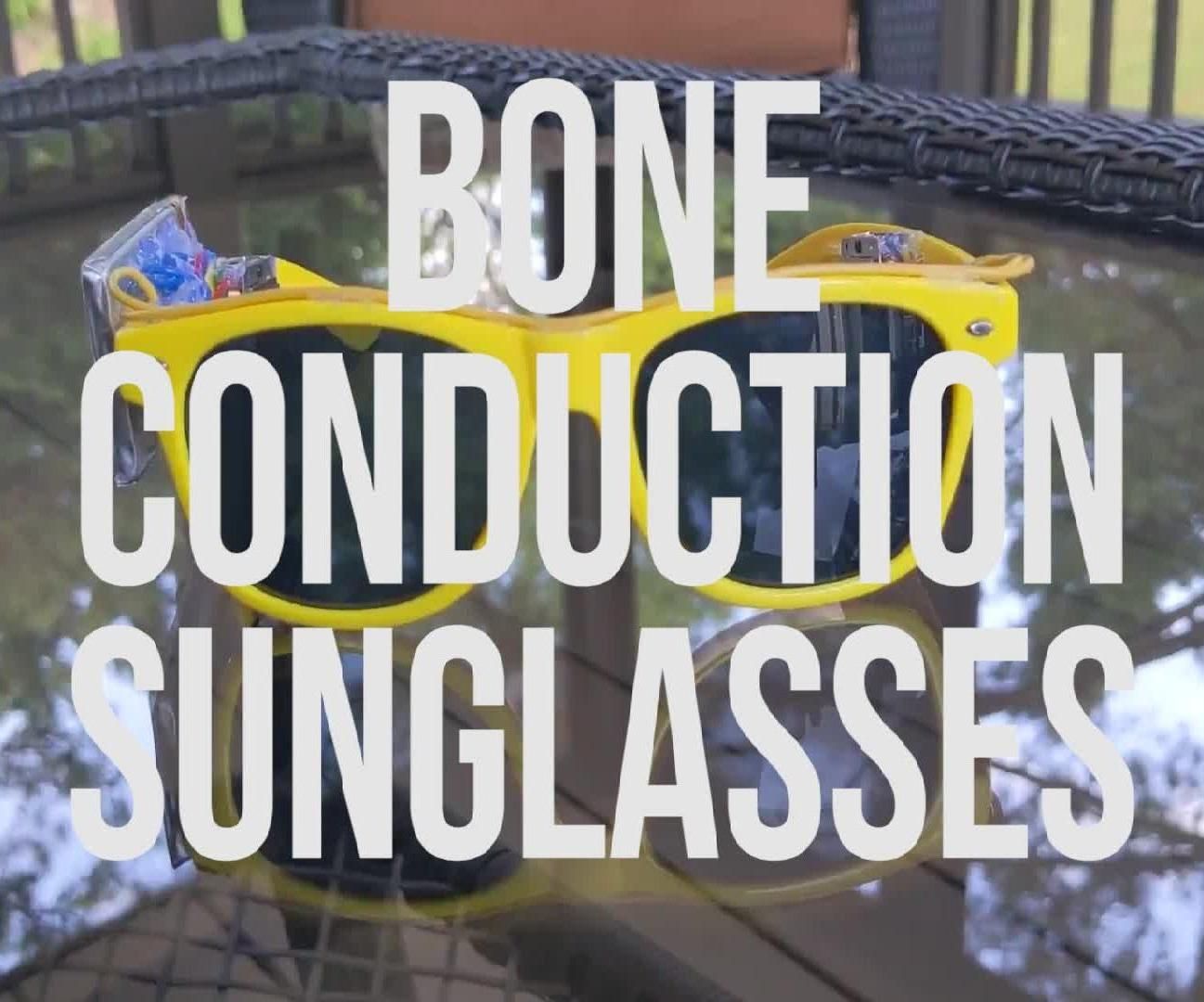 Bone Conduction Sunglasses 3 Steps Instructables