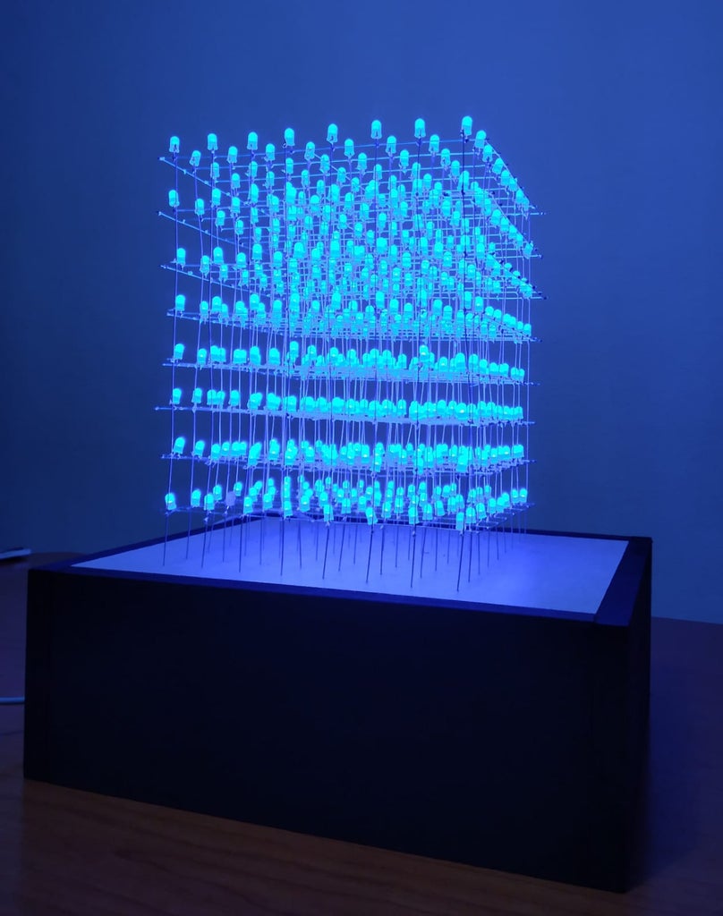 8x8x8 Led Cube : 9 Steps - Instructables