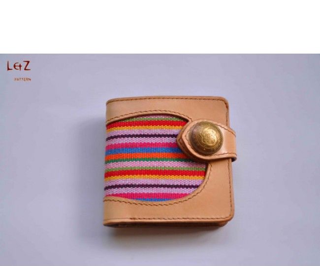 Leather Short Wallet