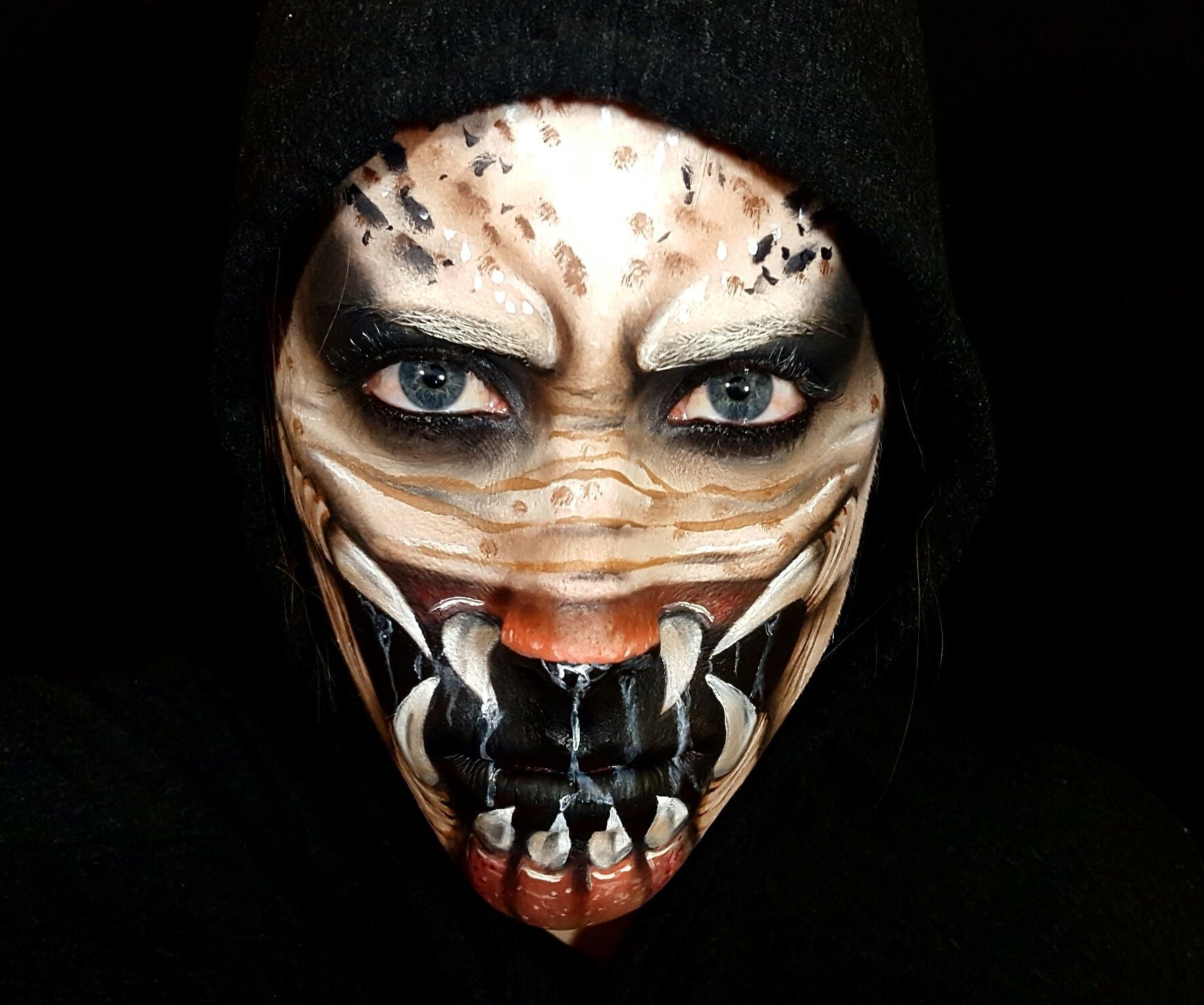 Predator Face Paint!
