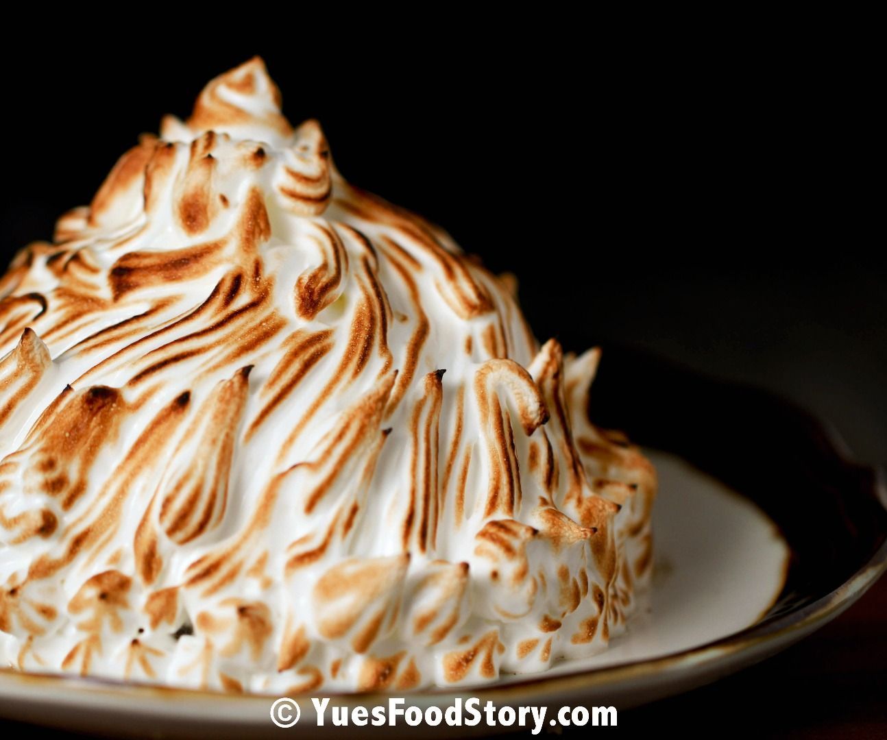 Baked Alaska Ice Cream Pie (3.14 Layers With Raspberry Ice Cream!)