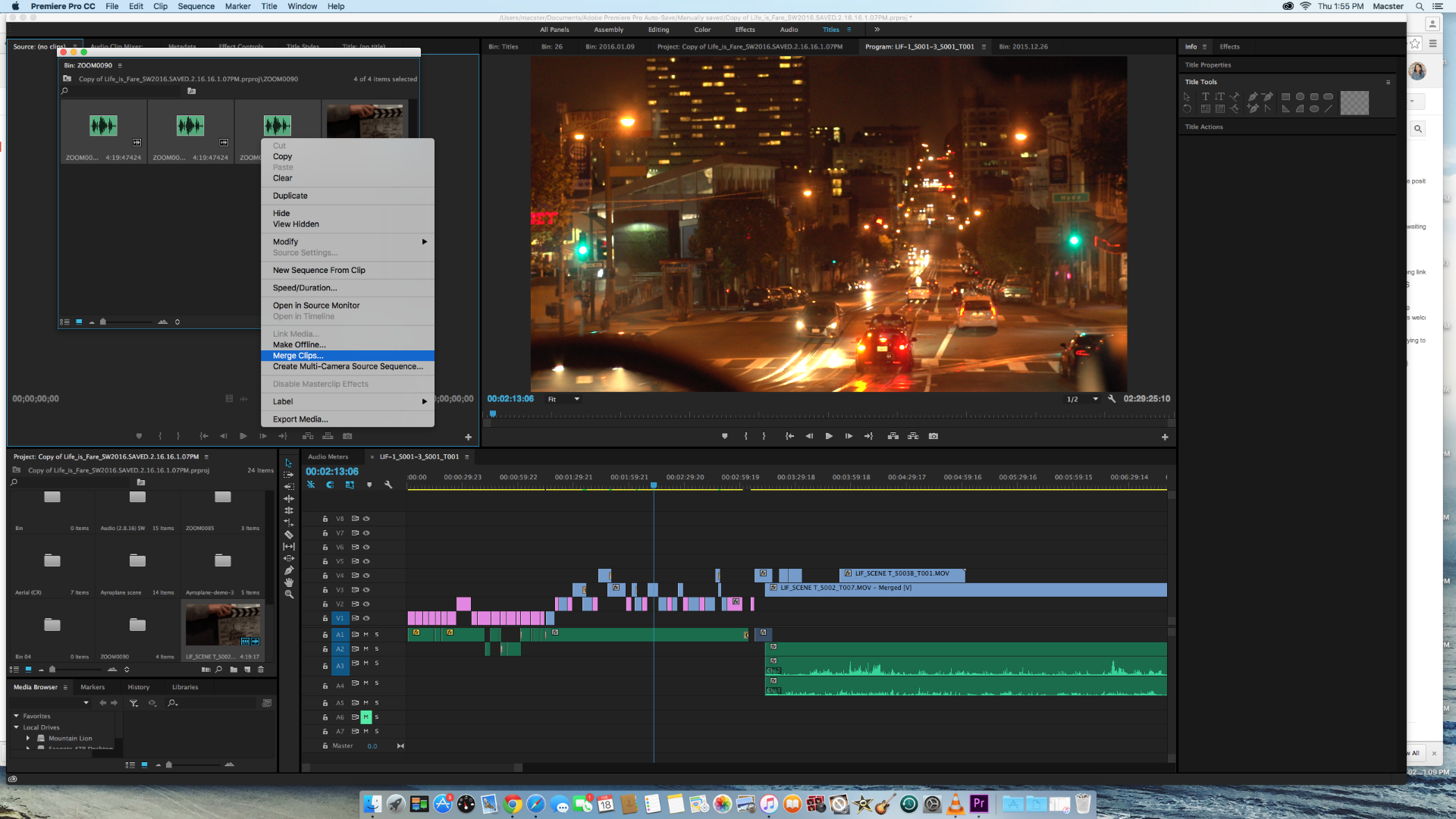 Merging Audio and Video Clips in Premiere Pro 4 Steps Instructables