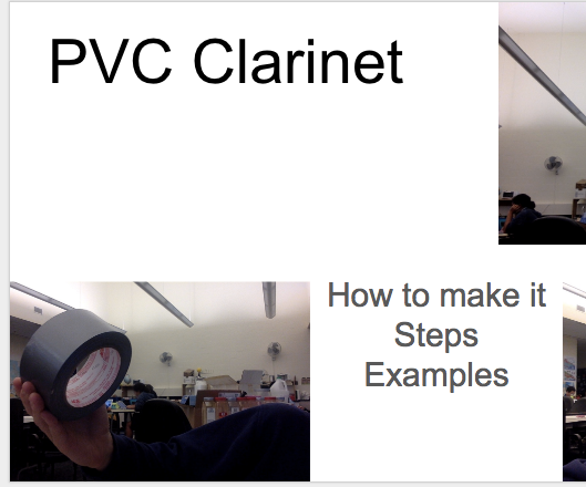 PVC Clarinet