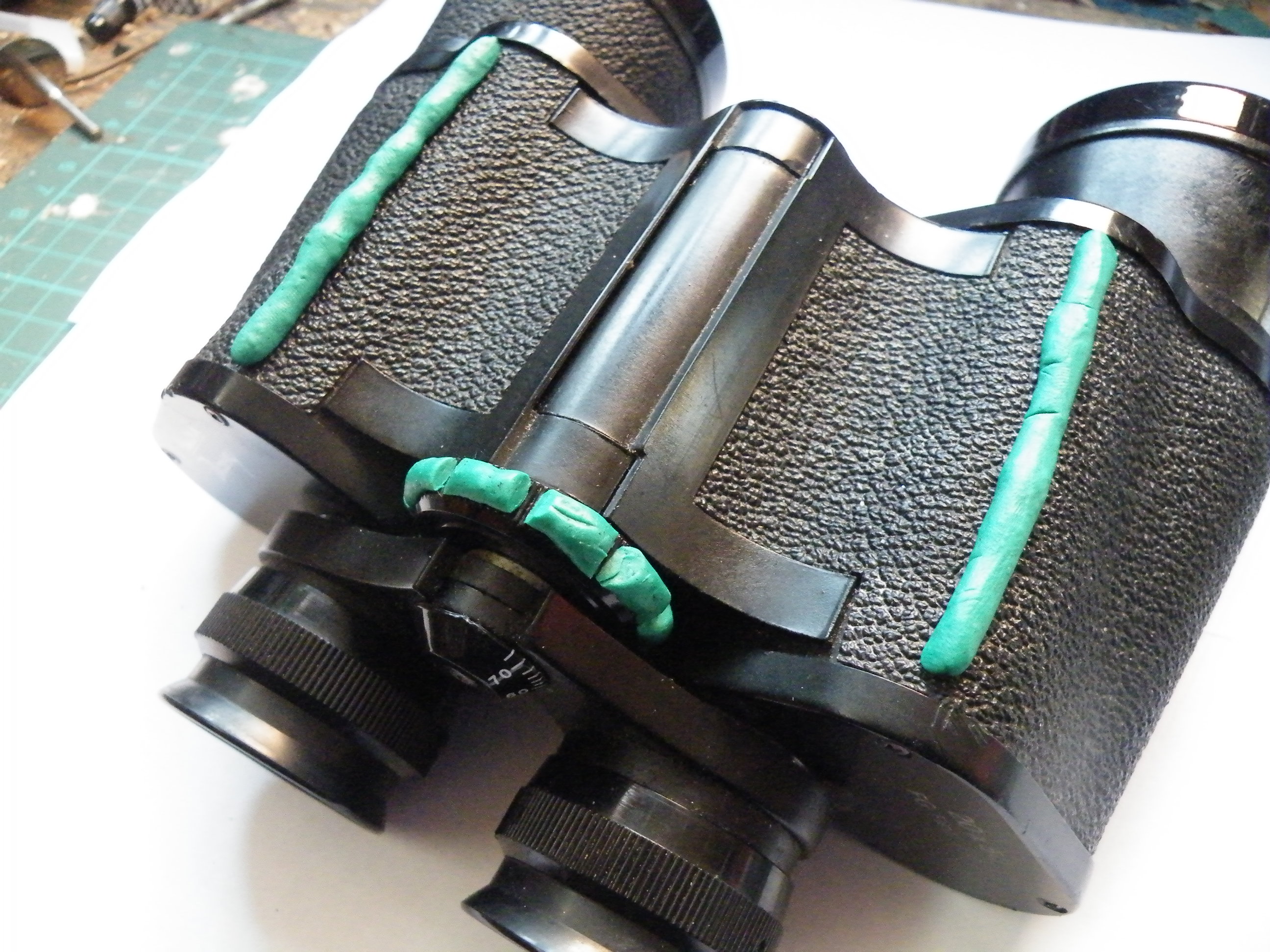 Binocular Modification for Poor Grip.