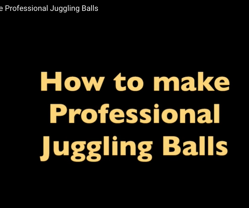 How to Make Professional Juggling Balls