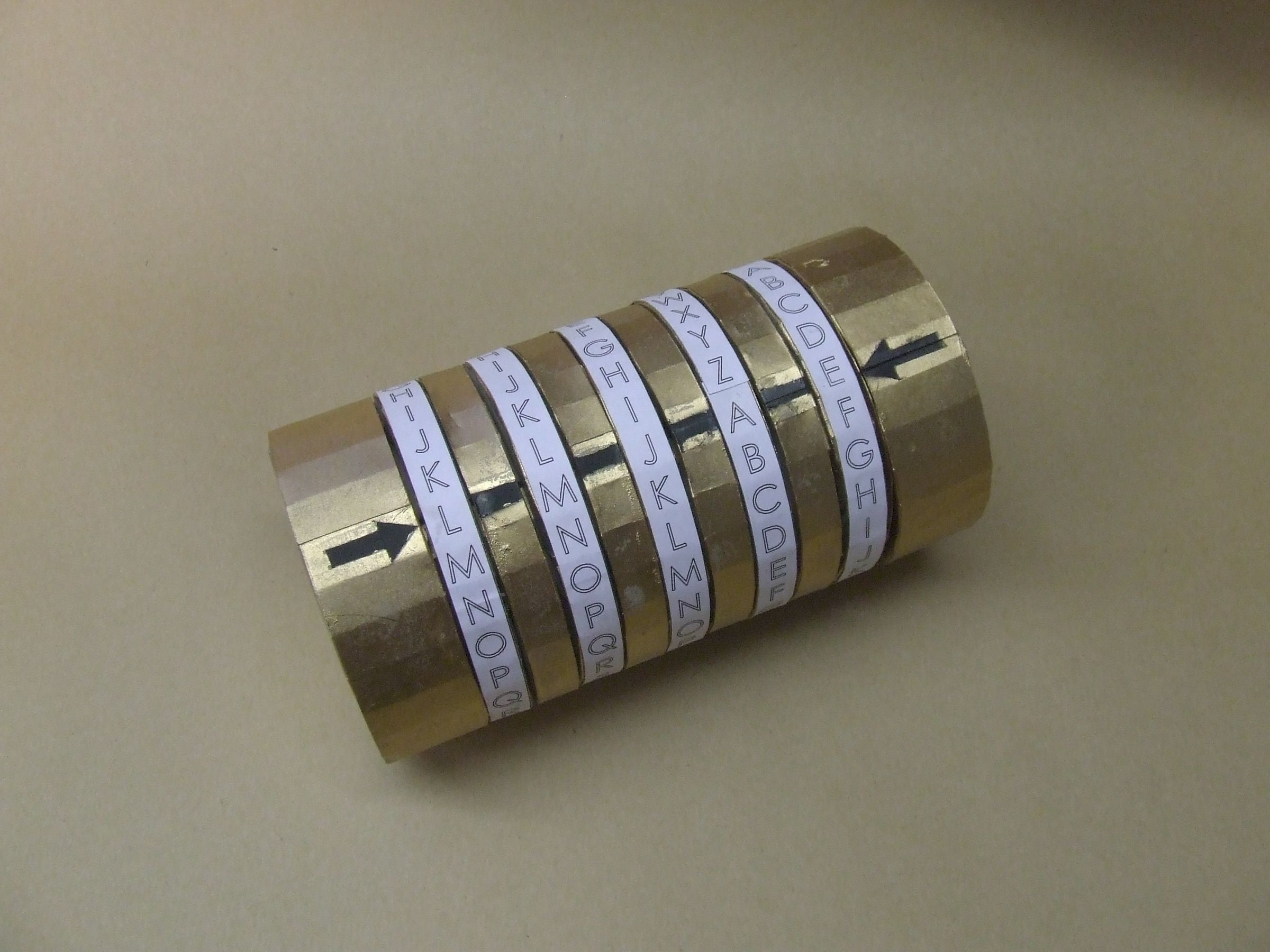 Cardboard Cryptex Vault