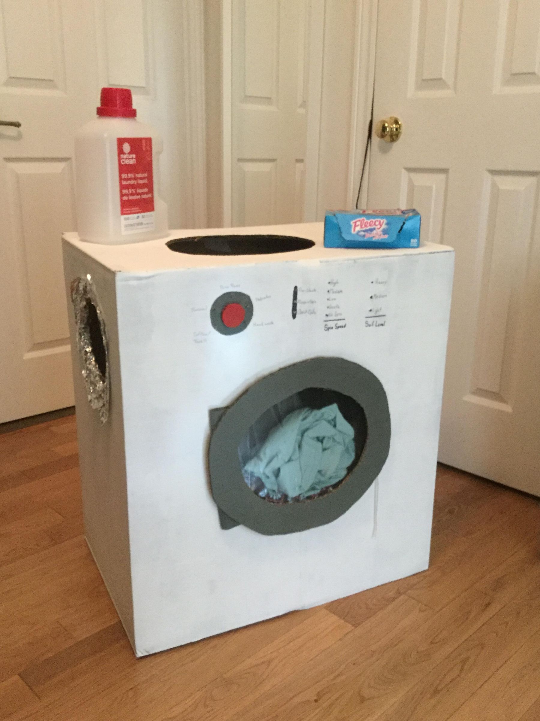 Light Up Washing Machine Costume! 10 Steps Instructables