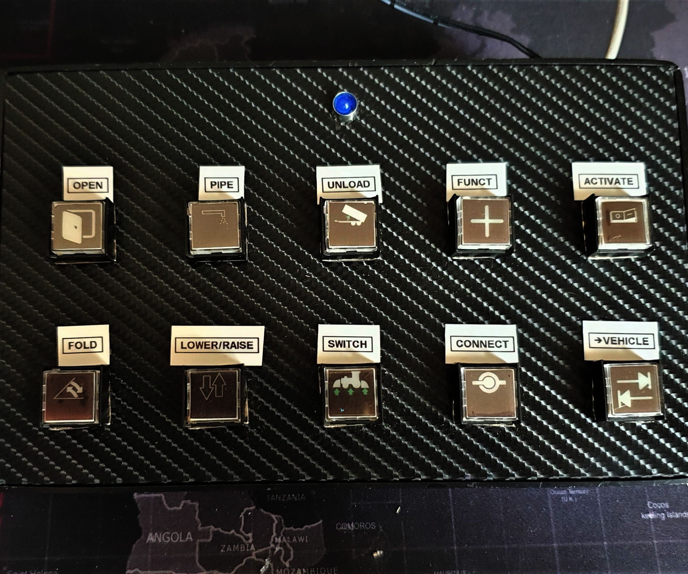 Arduino USB Button Panel 