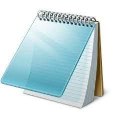 Opening Notepad