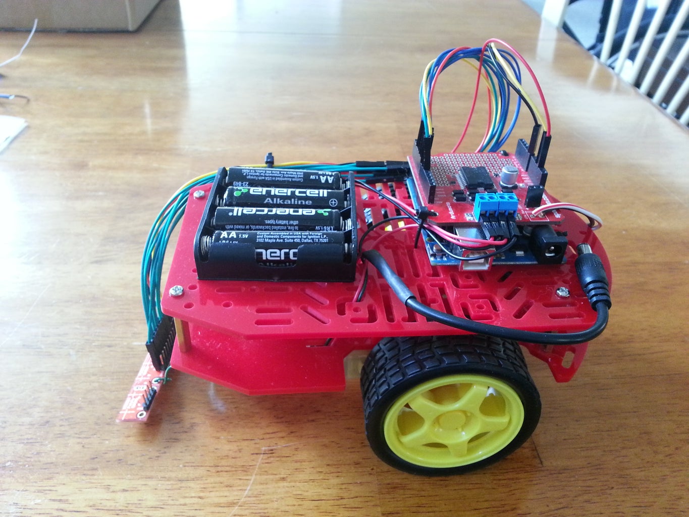 Basic Line Following Robot With Arduino : 7 Steps - Instructables