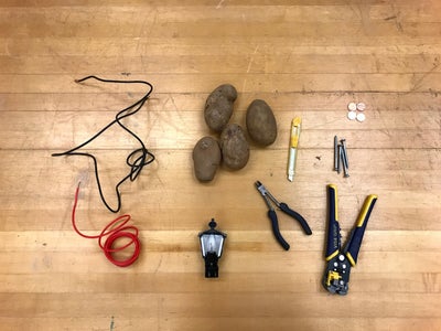 potato battery experiment youtube Gather Materials
