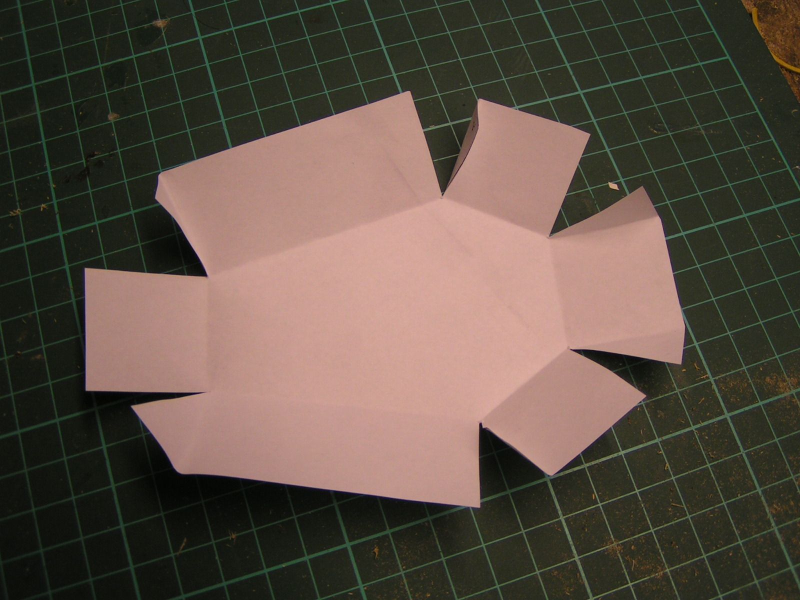 Small Papercraft Coffin and Headstone Desk Ornament. : 4 Steps ...