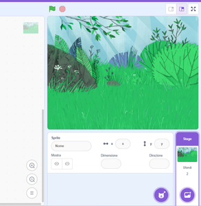 SCEGLIERE PERSONAGGI E SFONDO