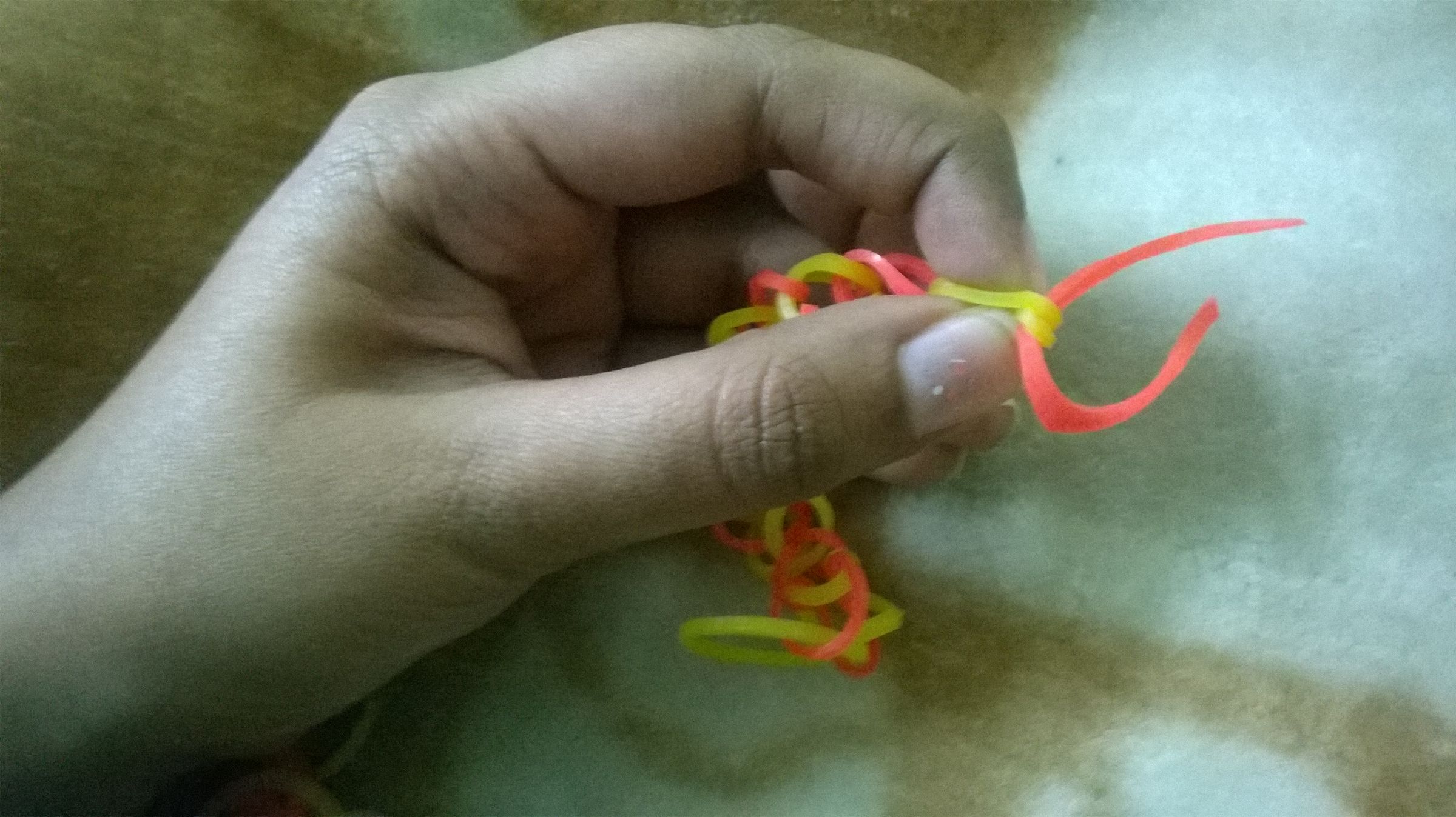 Rubber Band Chains 8 Steps Instructables