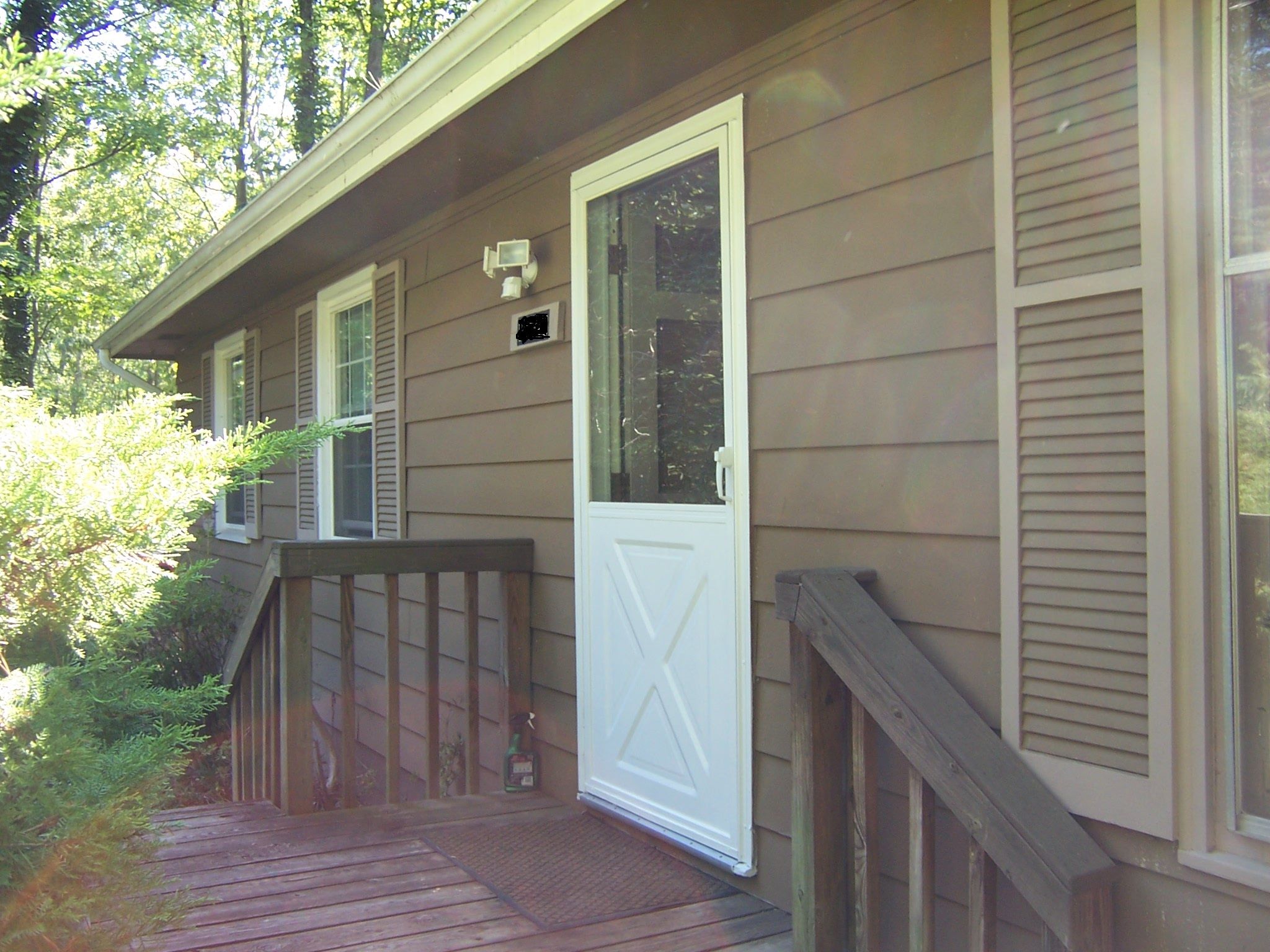 Old Storm Door Renovation