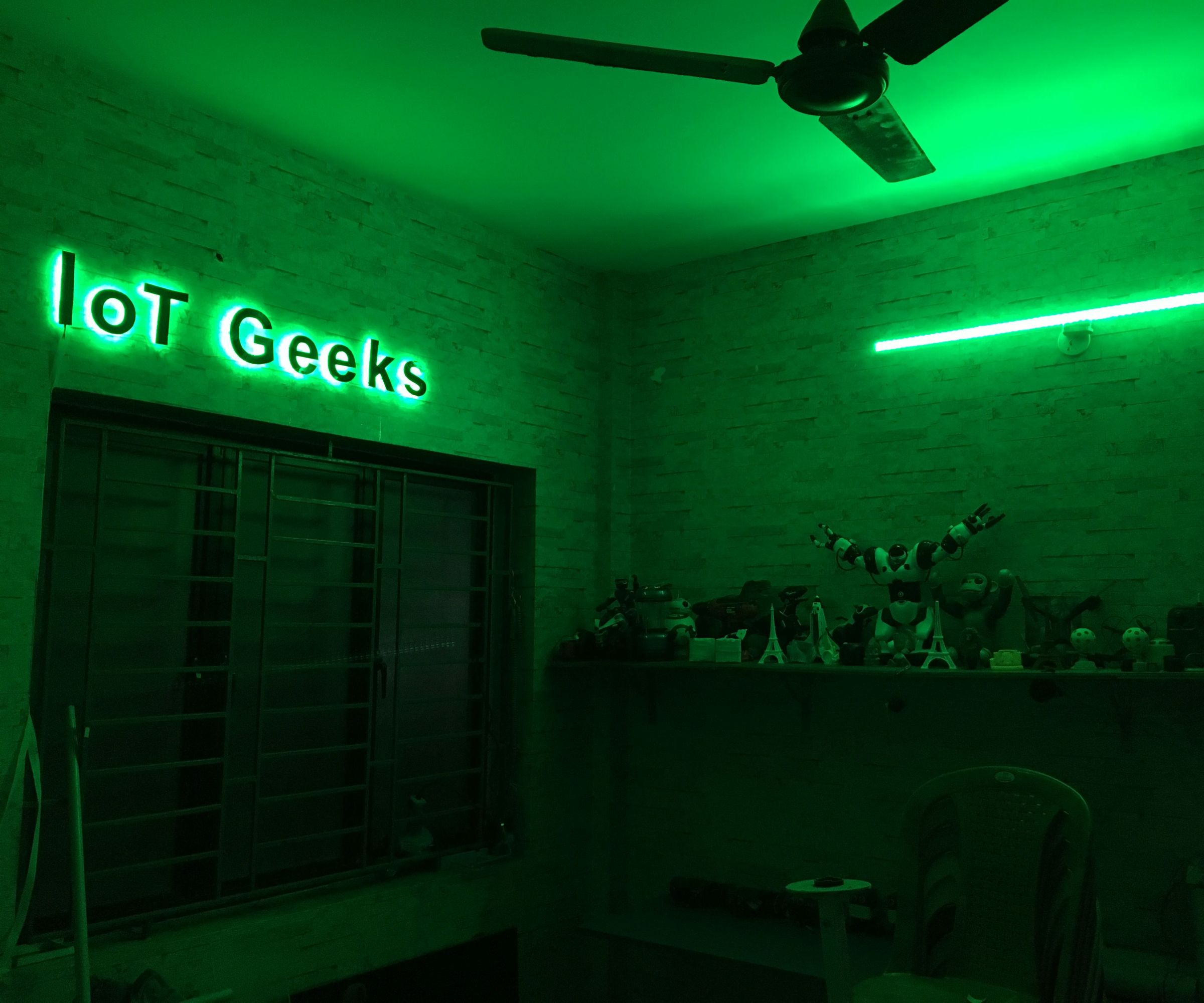 IoT Geeks - the Logo & Light 
