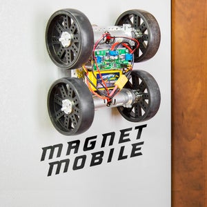 The MagnetMobile: Making a Wall Crawling Rover