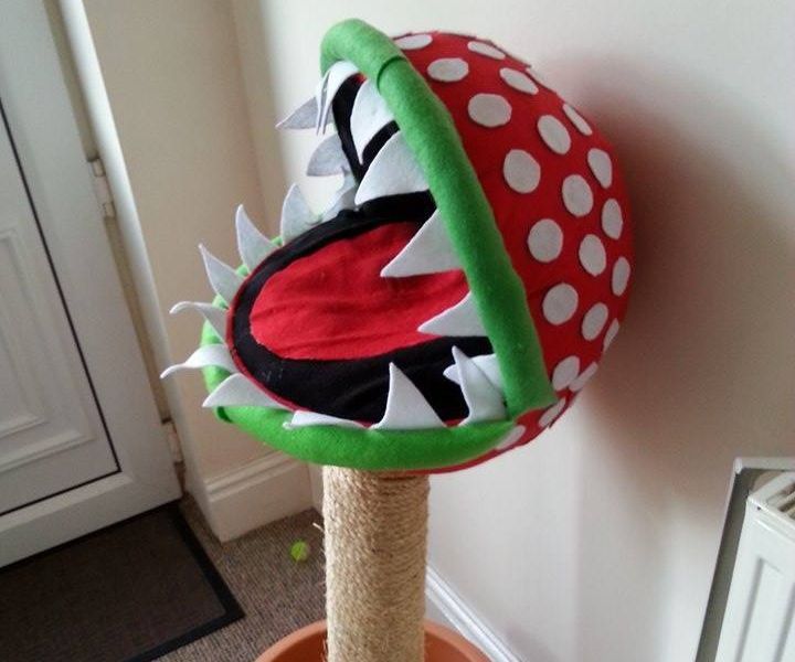 Piranha Plant - Super Mario cat bed