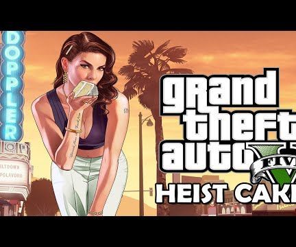 GTA 5 HEIST CAKE