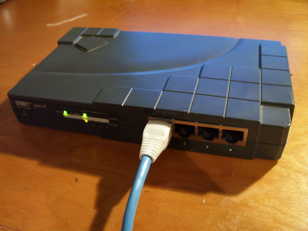 Power Over Ethernet Router Conversion