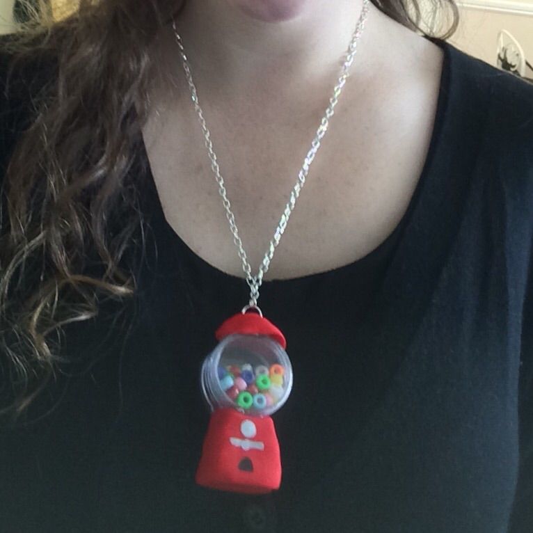 GUMBALL MACHINE NECKLACE!