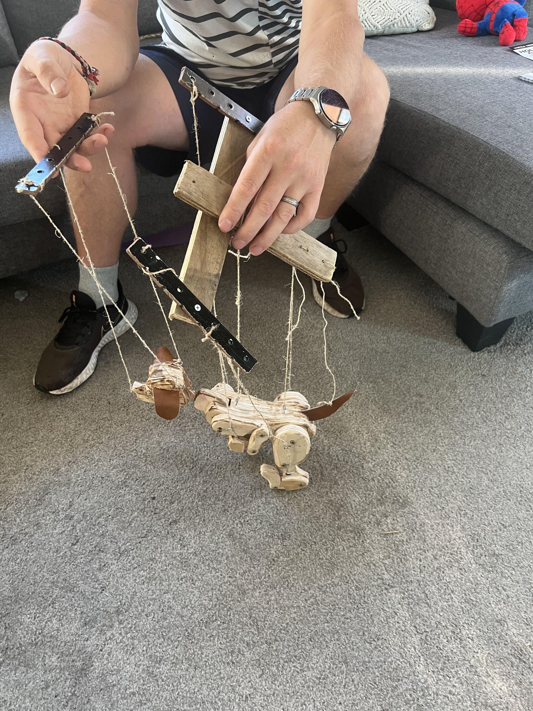 Dog String Puppet The Puppy Puppet, the Diy Dog or the Marionette Mutt : 10 Steps (with ...