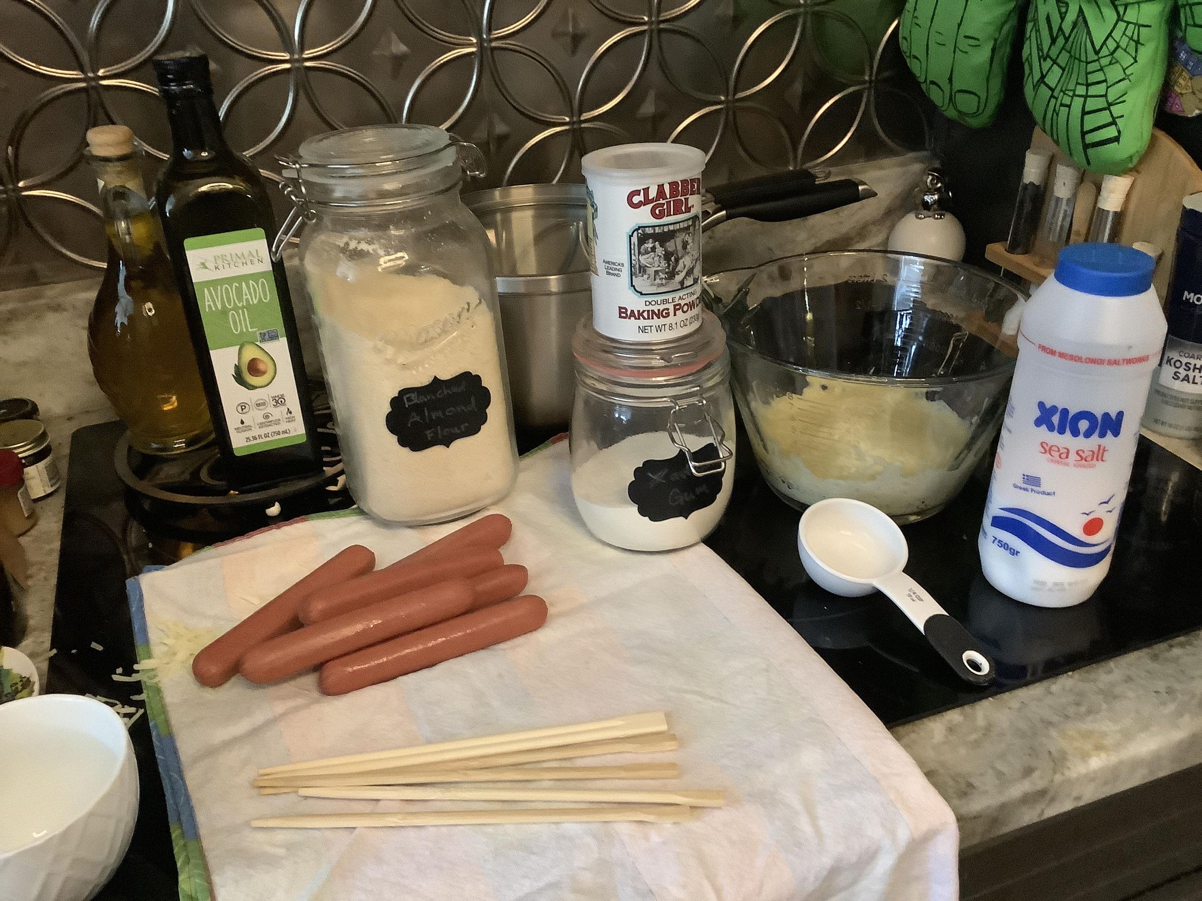 Cheesy Low Carb “Corn” Dogs 6 Steps Instructables