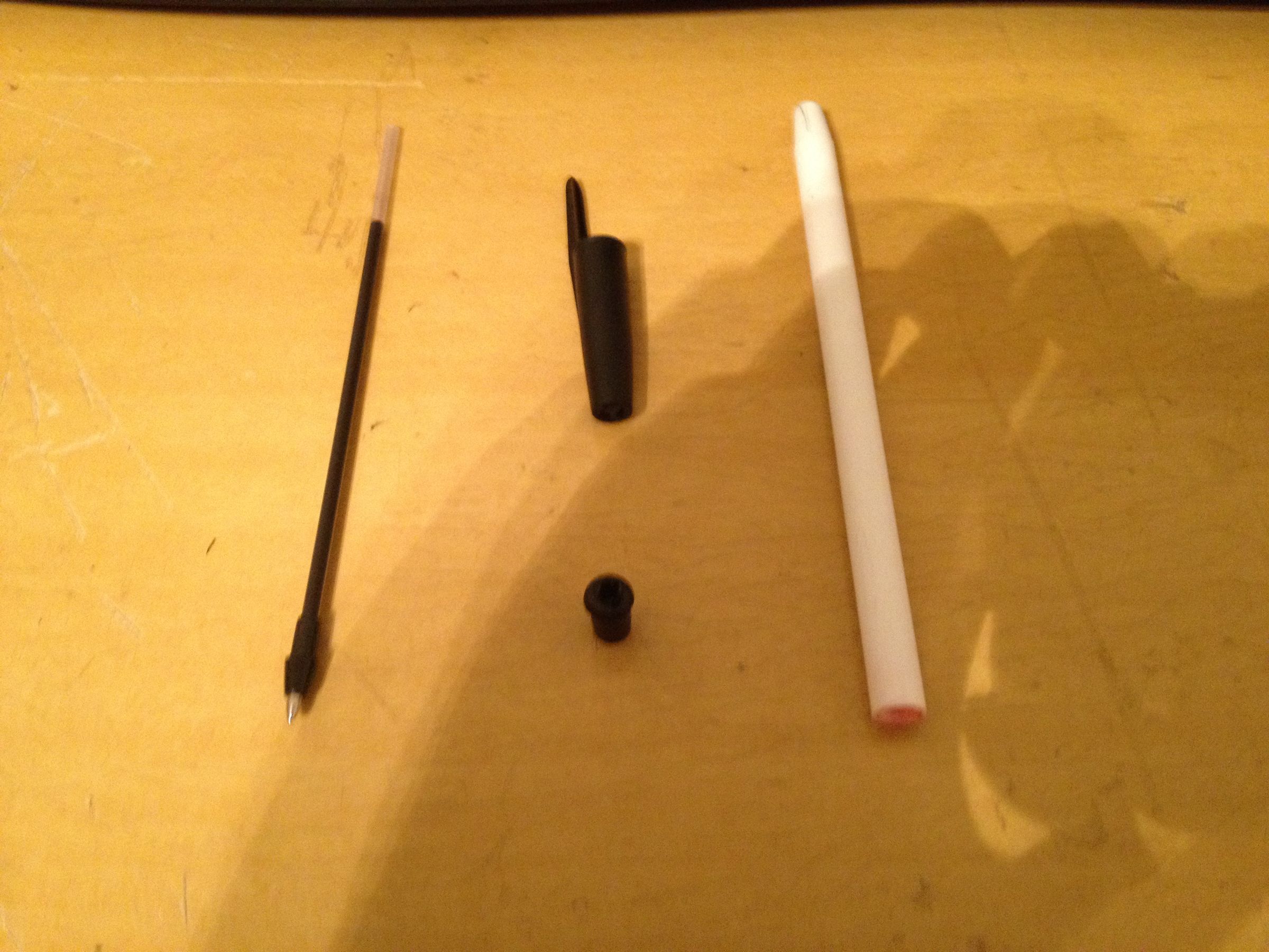 Hiding Places Made From a Pen and a Measuring Tape (two Different Places) Plus a Goodie
